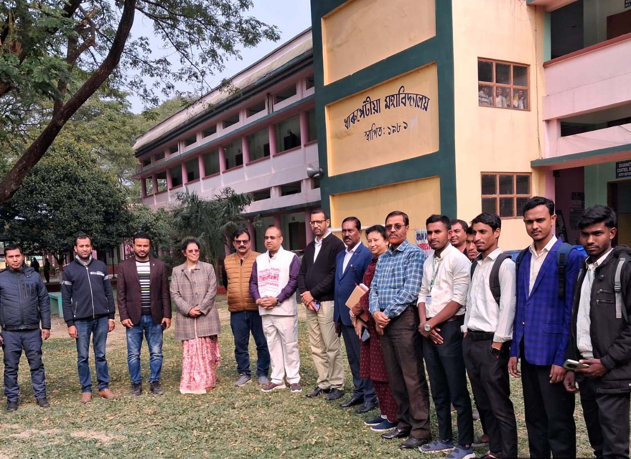 MLA Basanta Das and District Commissioner visit on 2nd February, 2025